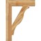 Ekena Millwork Funston Block Rough Sawn Bracket, Western Red Cedar, 6"W x 30"D x 42"H BKT06X30X42FST05RWR - alternate 3